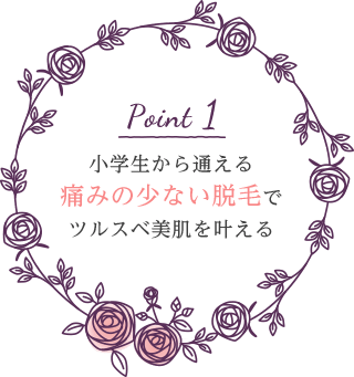 小学生から通える痛みの少ない脱毛 でツルスベ美肌を叶える
